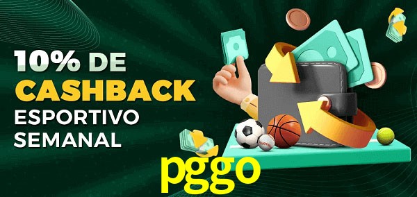 10% de bônus de cashback na pggo